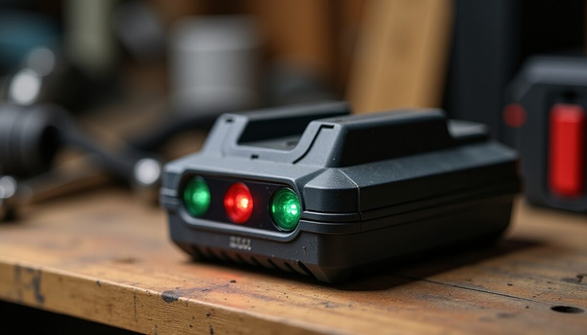 Signification des voyants rouge et vert clignotants sur le chargeur Parkside : causes et solutions